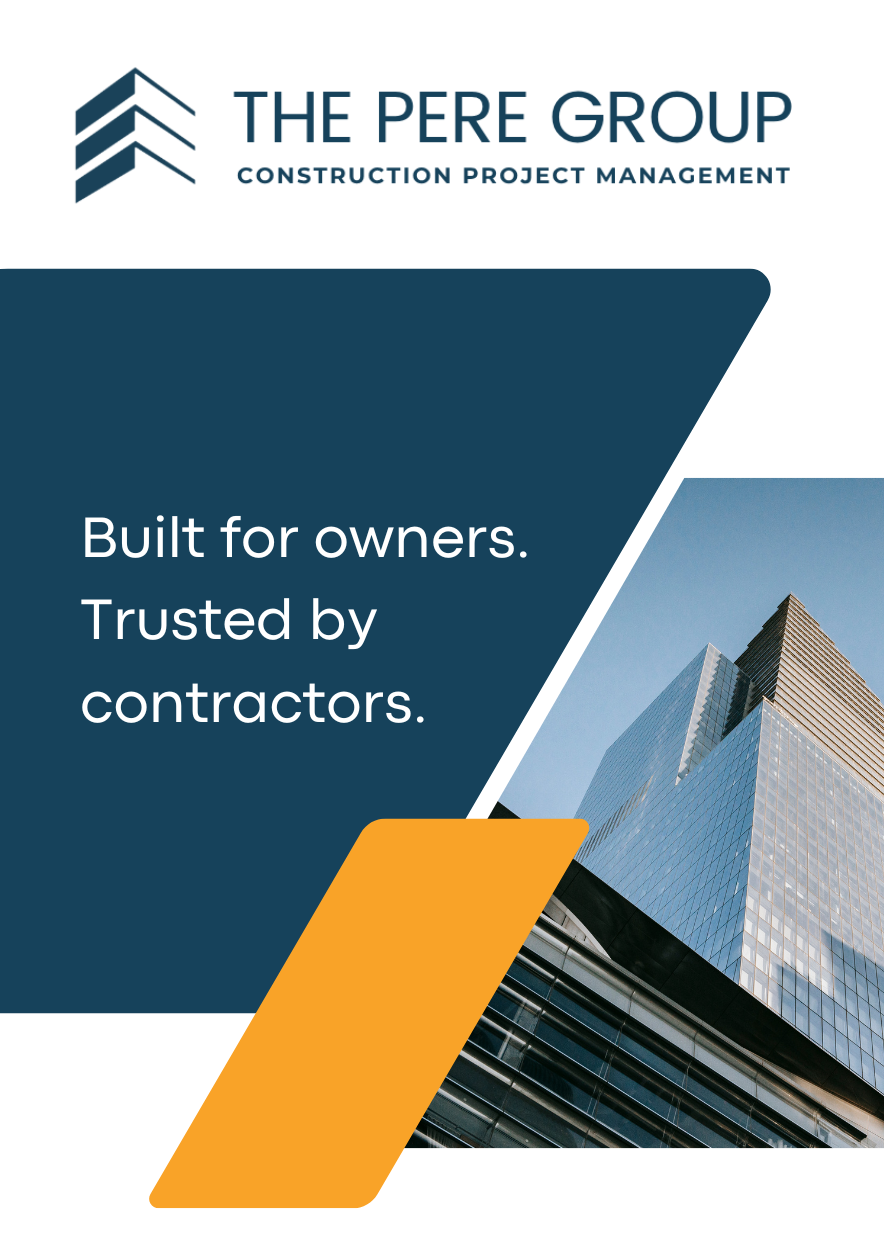 The PERE Group Pitch Deck Cover Art